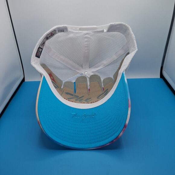 Minnesota Vikings Tie Dye Trucker Snapback Patch Hat Cap NFL The Game Cotton - Picture 6 of 8